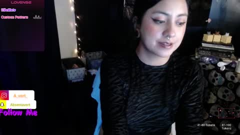 Snapshot of absentavert chatting on 01.05.25 Absenta vert online show from 01.05.25