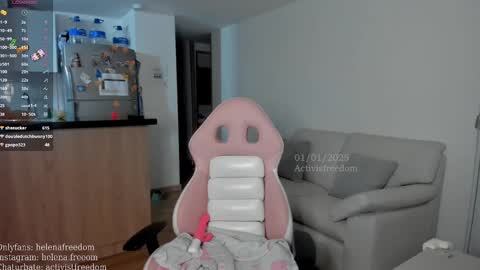 Snapshot of activistfreedom chatting on 01.02.25 Helena online show from 01.02.25