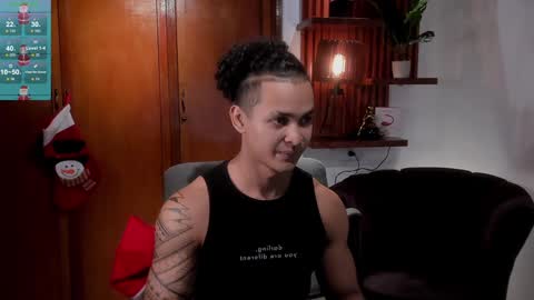 Snapshot of adonis_dlh chatting on 12.20.24 Adonis online show from 12.20.24