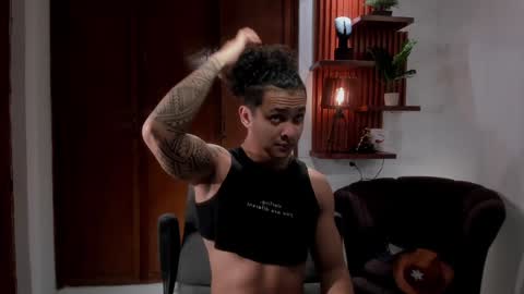 Snapshot of adonis_dlh chatting on 12.27.24 Adonis online show from 12.27.24