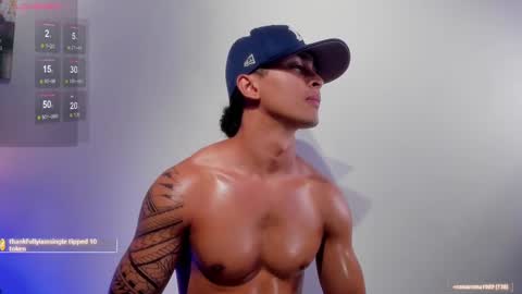 Snapshot of adonis_dlh chatting on 02.13.25 Adonis online show from 02.13.25