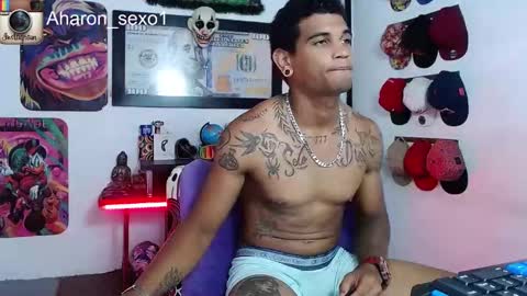 Snapshot of aharon_sexo1 chatting on 01.24.25 Aharon Zamora online show from 01.24.25
