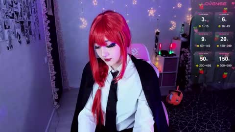 Snapshot of aki__ra chatting on 03.12.25 Aki online show from 03.12.25