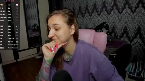 Snapshot of alexracc00n chatting on 01.31.25 Alex online show from 01.31.25