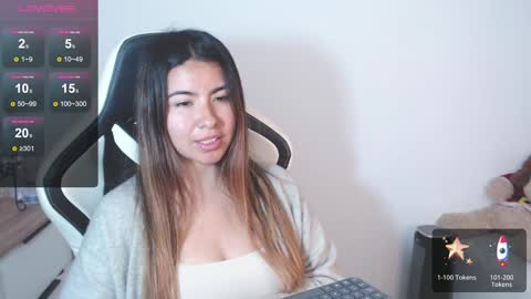 Snapshot of alice_middle01 chatting on 01.28.25 Alice online show from 01.28.25