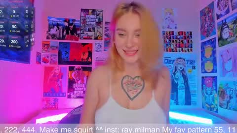 Snapshot of alicemilman chatting on 09.22.25 Alice  online show from 09.22.25