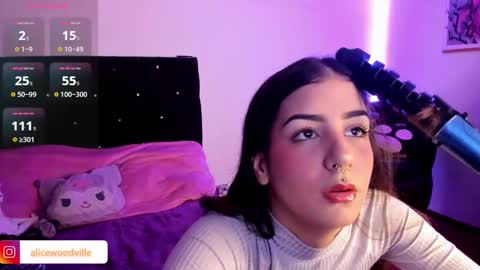 Snapshot of alicewoodville chatting on 12.30.24 Alice online show from 12.30.24