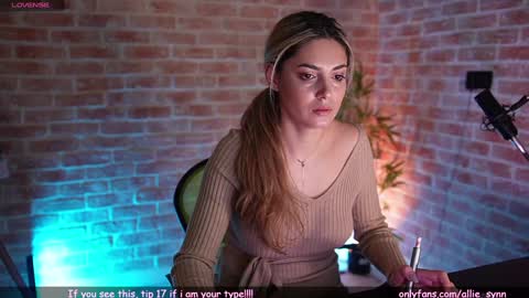 Allie online show from 01.12.25