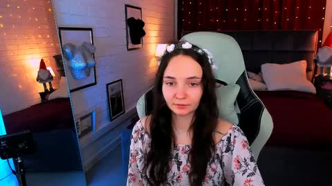 Snapshot of ameliamalina chatting on 01.27.25 Amelia online show from 01.27.25