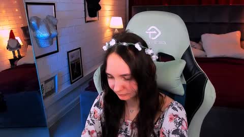 Snapshot of ameliamalina chatting on 01.27.25 Amelia online show from 01.27.25