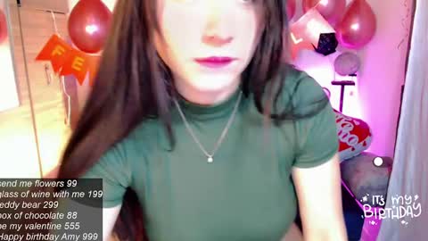 Snapshot of amystefa chatting on 02.16.25 Im Amy IM NOT LOOKING FOR A PARTNER OR DATING online show from 02.16.25