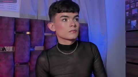 Snapshot of angelocute_ chatting on 02.09.25 Angelo I work from home this is my room online show from 02.09.25