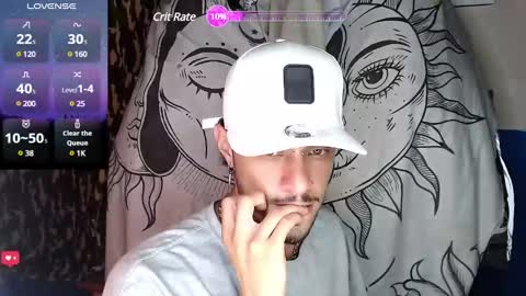Snapshot of apolo_s chatting on 12.24.24 Andres online show from 12.24.24