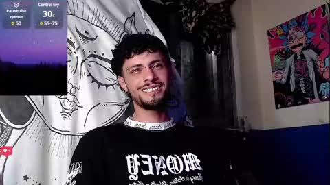 Snapshot of apolo_s chatting on 01.28.25 Andres online show from 01.28.25