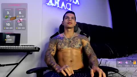 Snapshot of arondark chatting on 02.16.25 DarkMaster online show from 02.16.25