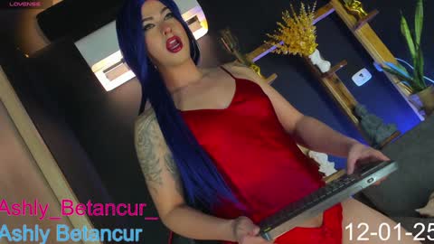 Ashly Betancur  online show from 01.12.25