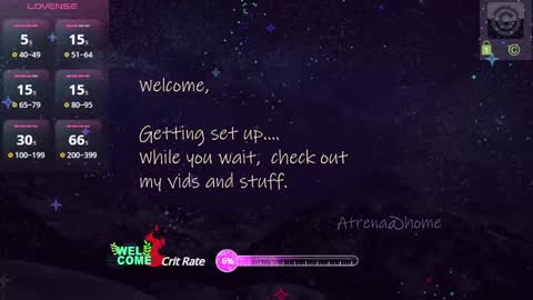 Snapshot of atrena chatting on 01.16.25 Atrena online show from 01.16.25