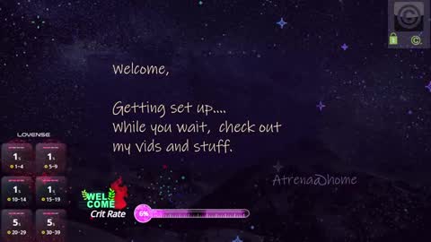 Snapshot of atrena chatting on 02.18.25 Atrena online show from 02.18.25