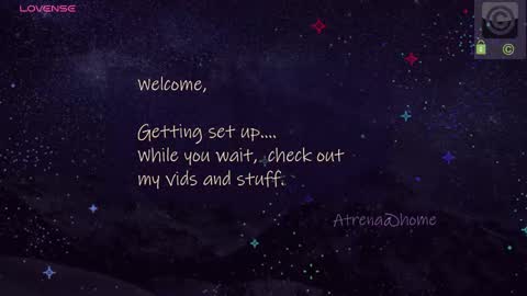 Snapshot of atrena chatting on 02.24.25 Atrena online show from 02.24.25