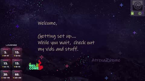 Snapshot of atrena chatting on 02.26.25 Atrena online show from 02.26.25