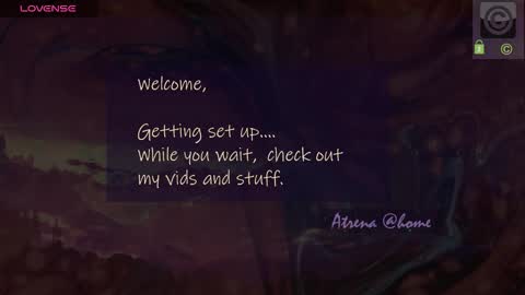 Snapshot of atrena chatting on 10.10.25 Atrena online show from 10.10.25