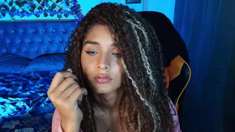 Snapshot of baby_kaliope chatting on 02.18.25 Kaliope online show from 02.18.25