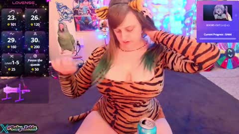 Snapshot of babyzelda chatting on 01.06.25 BabyZelda online show from 01.06.25