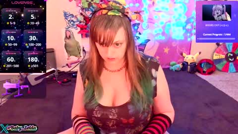 Snapshot of babyzelda chatting on 01.19.25 BabyZelda online show from 01.19.25