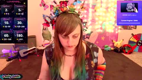 Snapshot of babyzelda chatting on 01.26.25 BabyZelda online show from 01.26.25