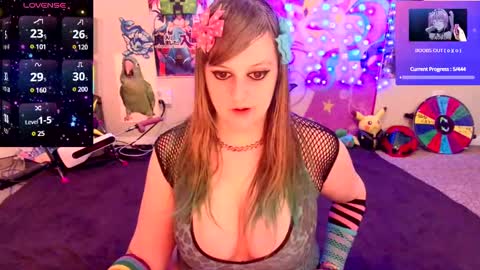 Snapshot of babyzelda chatting on 02.16.25 BabyZelda online show from 02.16.25