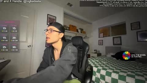 Snapshot of bigbadmj chatting on 12.24.24 Asta online show from 12.24.24