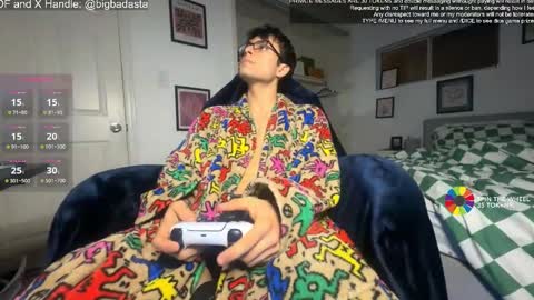 Snapshot of bigbadmj chatting on 01.13.25 Asta online show from 01.13.25