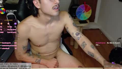 Snapshot of bigbadmj chatting on 10.02.25 Asta online show from 10.02.25