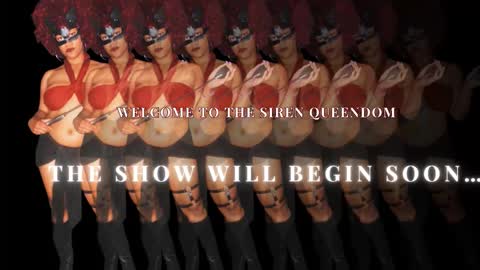 Snapshot of blacksirenqueen chatting on 10.16.25 Queen Siren online show from 10.16.25