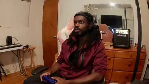 Snapshot of blaqjay chatting on 11.19.25 BlaqJay online show from 11.19.25