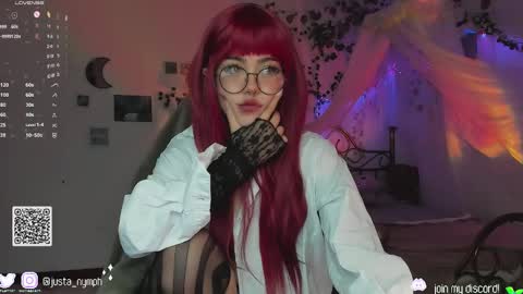   Im Nym  Justa nymph on twitter and IG online show from 01.05.25