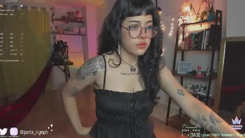   Im Nym  Justa nymph on twitter and IG online show from 02.03.25