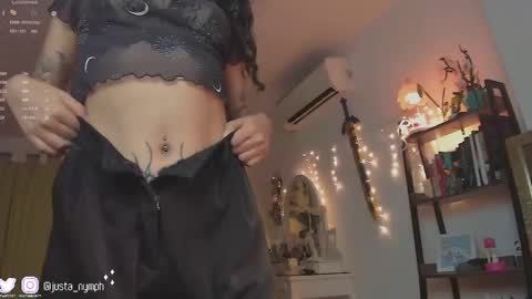   Im Nym  Justa nymph on twitter and IG online show from 02.04.25