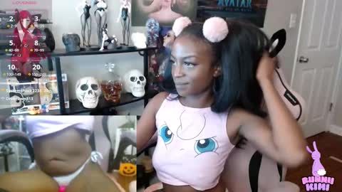 Snapshot of bunniikimi chatting on 09.13.25 Bunnii Kimi online show from 09.13.25