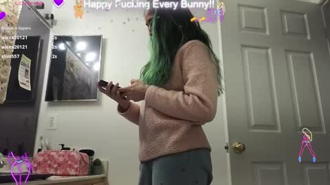 Snapshot of bunnycheekz chatting on 01.30.25 Tokki  bunny  online show from 01.30.25