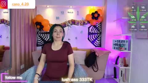 Caro Fisher online show from 10.20.25