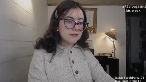 Snapshot of cherrybunny21 chatting on 01.12.25 Sarah Prez online show from 01.12.25