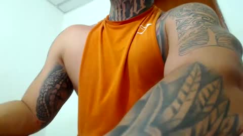 Snapshot of colombian_monster_cock chatting on 01.08.25 camilo online show from 01.08.25