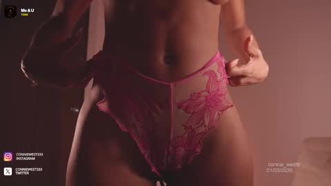 Snapshot of connie_west0 chatting on 03.02.25   independent model online show from 03.02.25