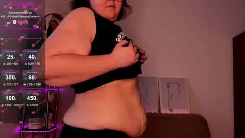 Snapshot of curvy_janie chatting on 01.23.25 Jane online show from 01.23.25