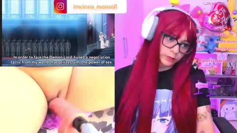 Snapshot of cutecinamonroll chatting on 09.18.25 Cinna independent model online show from 09.18.25