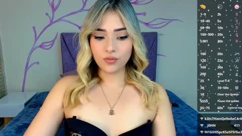 Snapshot of dahliamoore chatting on 01.27.25 Dahlia online show from 01.27.25