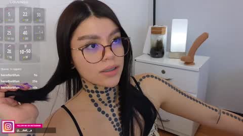 Snapshot of daliapunkt chatting on 01.18.25 Dalia online show from 01.18.25