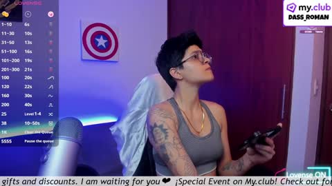 Snapshot of dass_roman chatting on 02.04.25 Dass Roman online show from 02.04.25