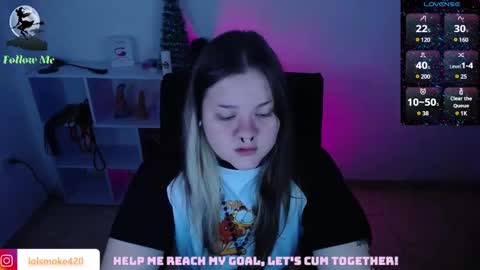 Snapshot of destroyall420 chatting on 12.31.24 Lola Bdsm and fries online show from 12.31.24